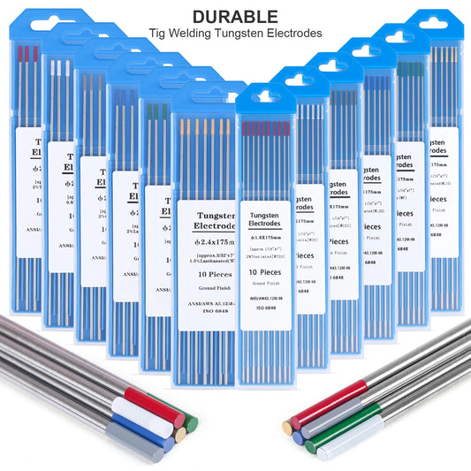 10 pcs  175MM  Electrode Head  Needle/Wire for the TIG WSME SUPER Welding Machine