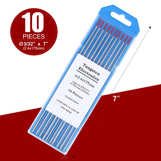 10 pcs  175MM  Electrode Head  Needle/Wire for the TIG WSME SUPER Welding Machine