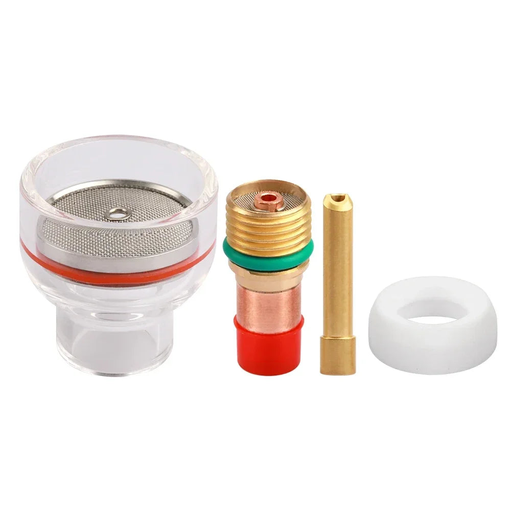 WP-17/18/26  Welding Cup Kit & Nozzle For 1.6/2.4/3.2mm TIG Welding Collect Body Gas Lens Cup 12/14/16/24# Accessorie Wholesale