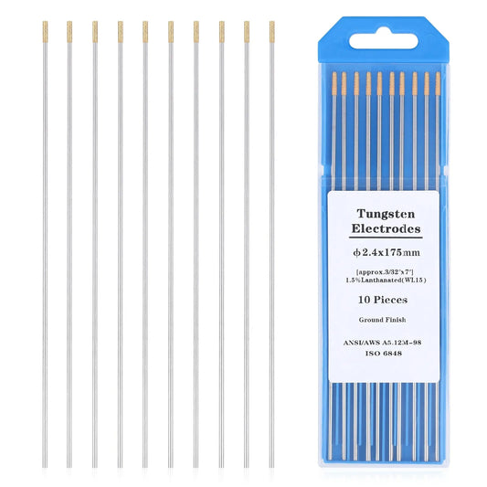 10 pcs 150mm Electrode Head Needle/Wire for the TIG WSME SUPER Welding Machine